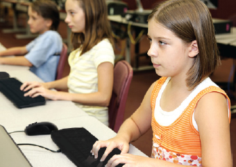 Students in class